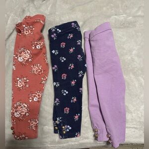 Janie and jack ponte legging bundle x3 12-18 mo and 18-24 mo